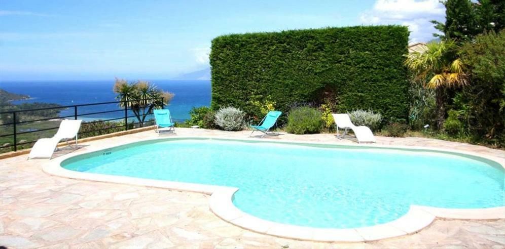 Saint-Florent Villa Sleeps 6 Pool Wifi Esterno foto